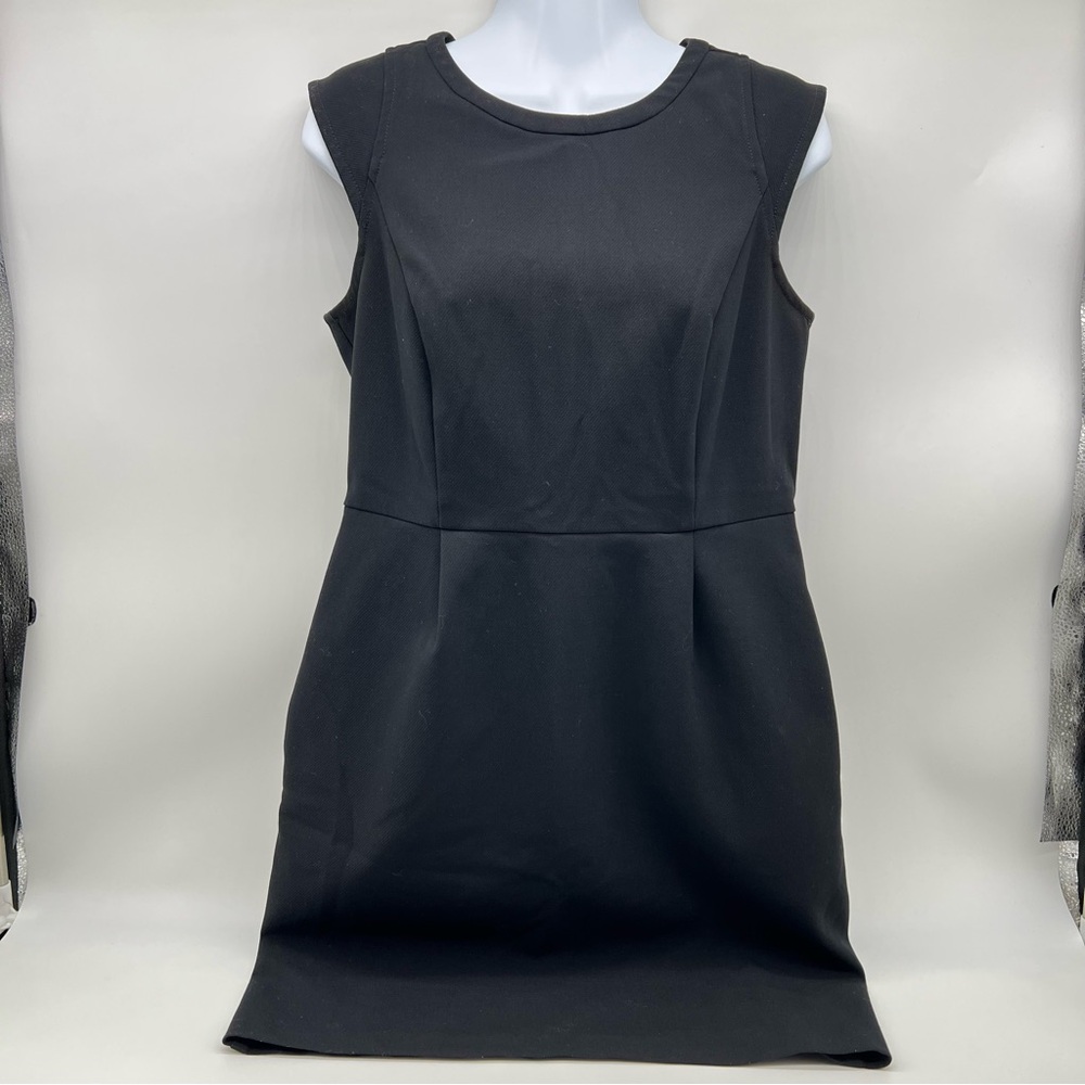 LOFT Black Sleeveless  Sheath Mini Dress-Size 6P